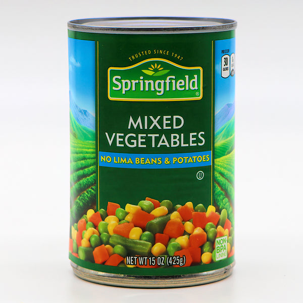 Image of Springfield - Can Mixed Vegetables