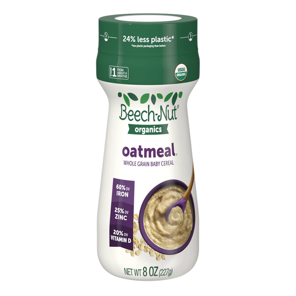Image of Beechnut - Organic Oatmeal 8oz