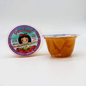 EZ Fresco Fruit Cup - Fruit Cup - Peach