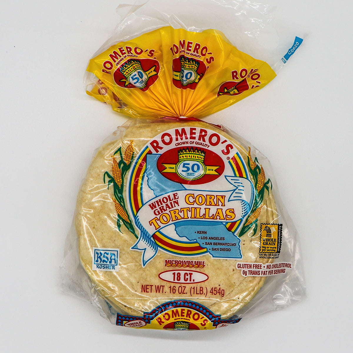 Romero Corn Tortillas 16oz Mother's Nutritional Center