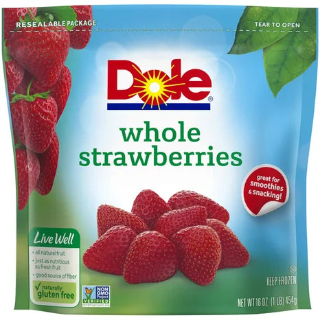 Image of Dole Frozen - Whole Strawberries 16oz