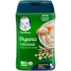 Image of Gerber - Organic Oatmeal 8oz