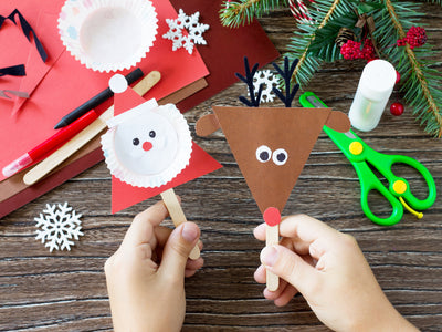 ¡Manualidades navideñas festivas para niños que tendrán que probar! 