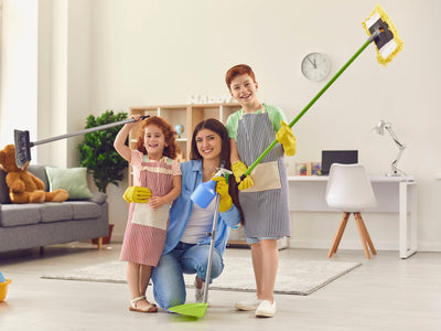 10 Ways to Make Spring Cleaning a Family-Fun Affair