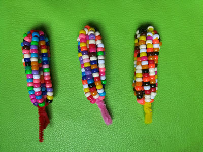 Beaded Corn Craft