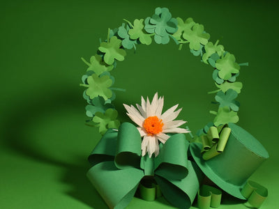 Shamrock Paper Wreaths