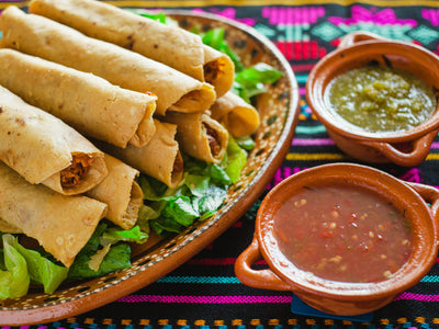 Air-Fryer Taquitos