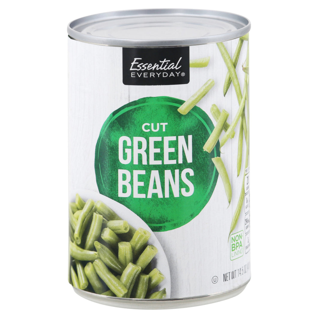 Essential Everyday - Can Green Beans 14.5oz