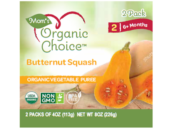 Image of Mom's Organic - Butternut Squash 4oz (2pk)