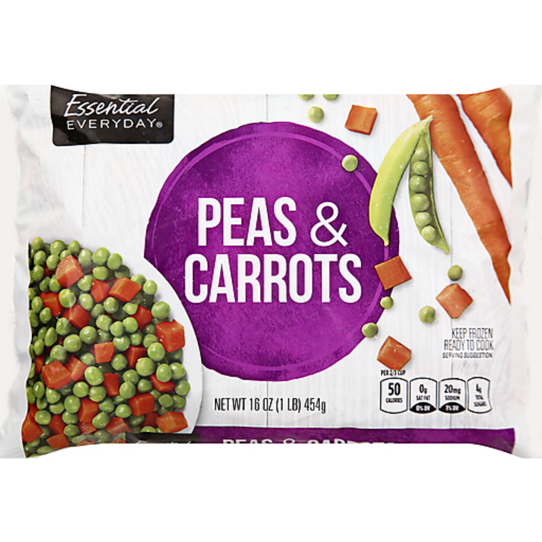 Essential Everyday - Frozen Peas & Carrots 12oz