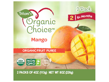 Mom's Organic - Mango 4oz (2pk)