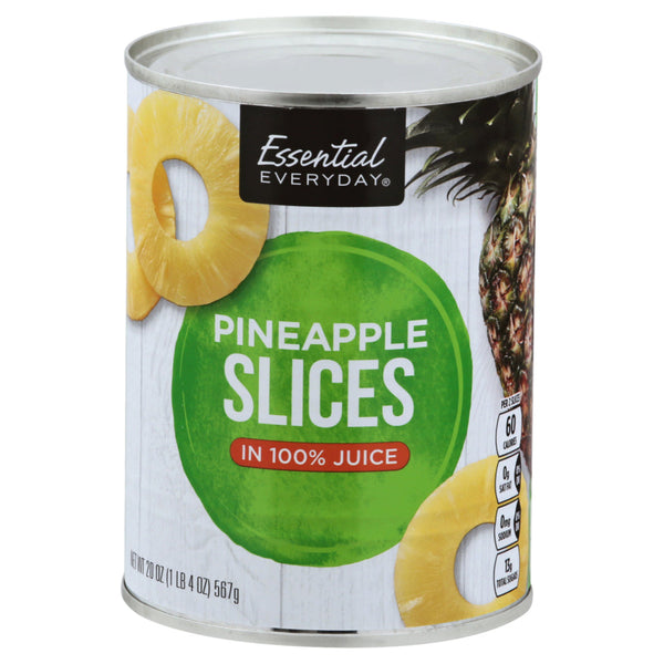 Image of Essential Everyday Pineapple Slices 20oz