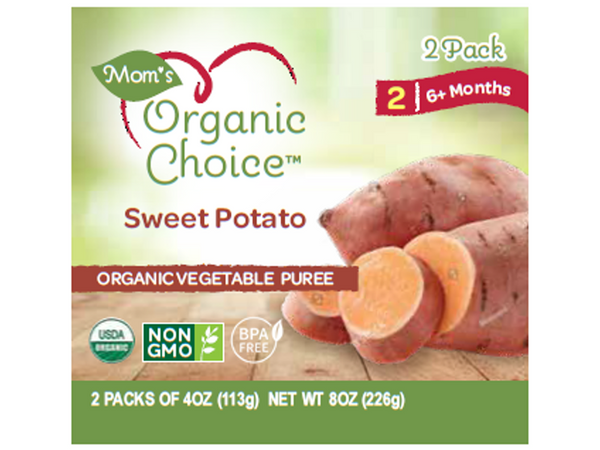 Image of Mom's Organic - Sweet Potato 4oz (2pk)