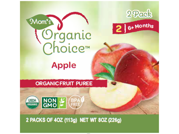 Image of Mom's Organic - Apple 4oz (2pk)