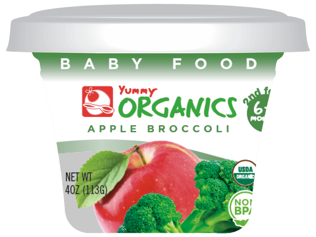 Yummy - ORG Apple Broccoli 4oz