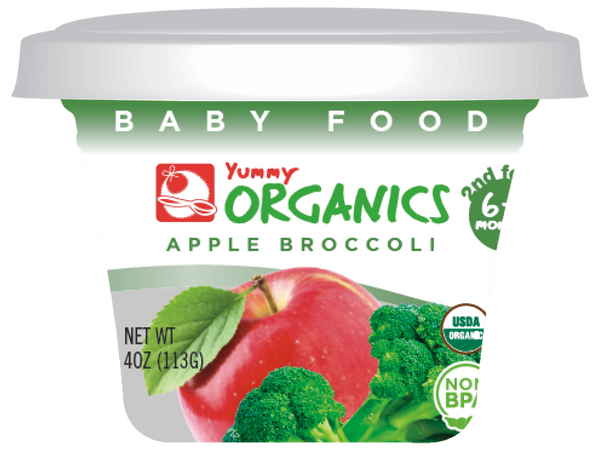 Image of Yummy - ORG Apple Broccoli 4oz