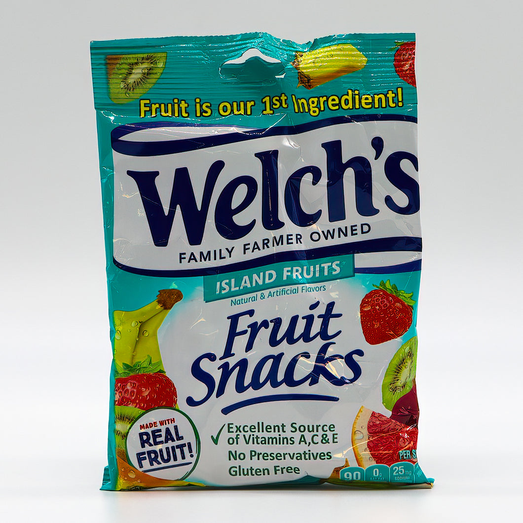 Welchs Fruit Snacks - Island Fruit 5oz