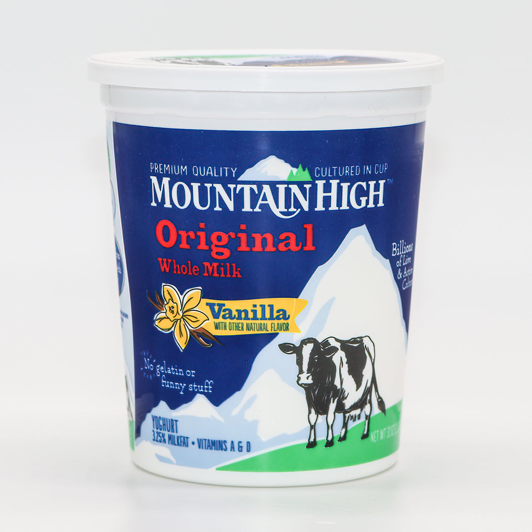 Mountain High - Whole Vanilla 32oz