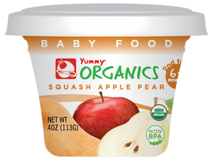 Yummy - ORG Squash Apple Pear 4oz