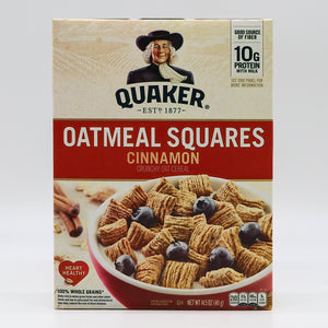 Quaker - Oat Squares-Cinn 14.5oz