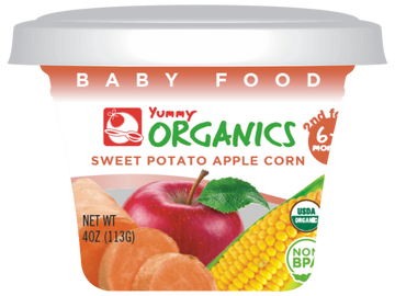 Yummy - ORG Sweet Potato Apple Corn 4oz