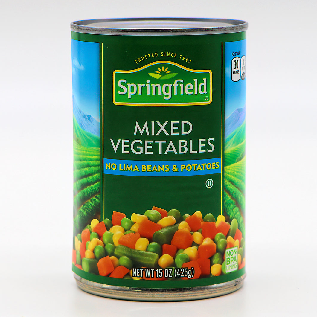 Springfield - Can Mixed Vegetables