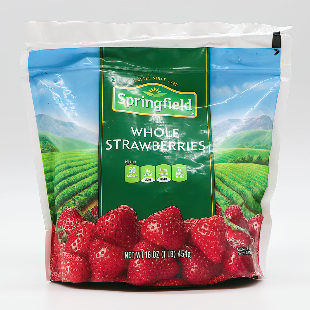 Springfield Frozen - Whole Strawberry 16oz