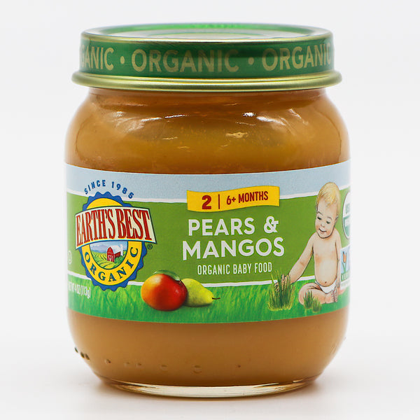 Image of Earth's Best - ORG Pears/Mangos 4oz