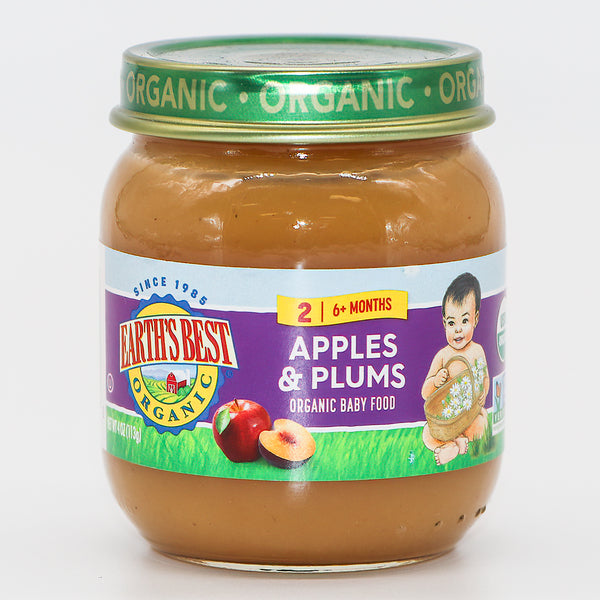 Image of Earth's Best - ORG Apple/Plum 4oz