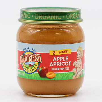 Earth's Best - ORG Apple/Apricot 4oz