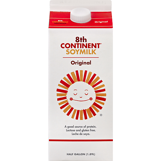 8th Continent - Soy Milk Half Gallon – Mother's Nutritional Center