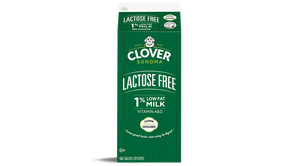 Clover - 1% Lacto Half Gallon Milk