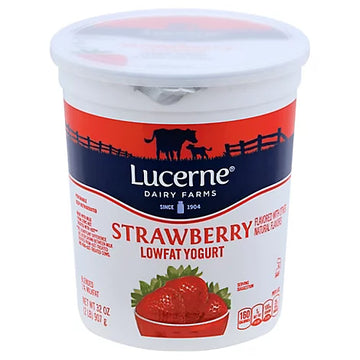 Lucerne - Lowfat Strawberry 32oz