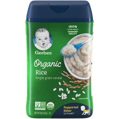 Image of Gerber - Organic Rice 8oz