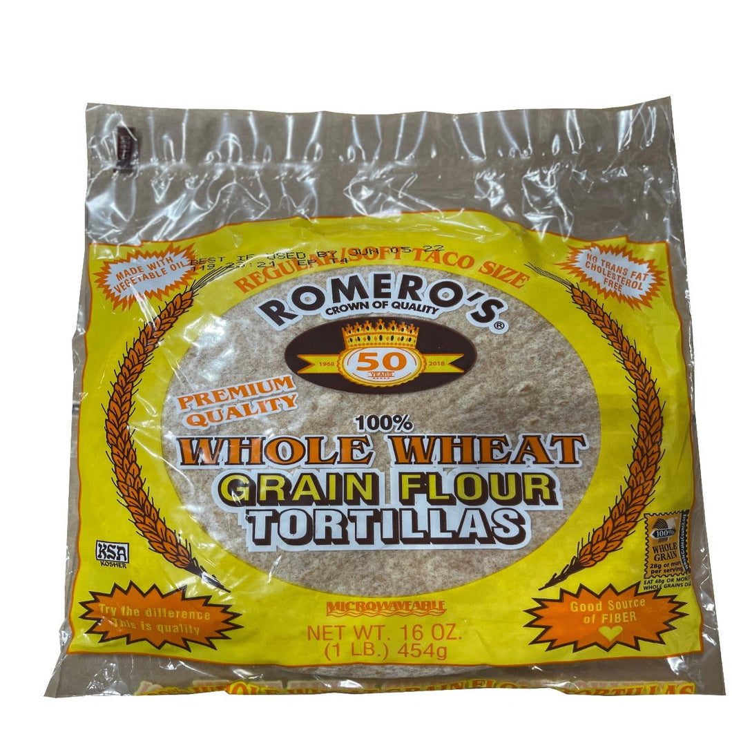 Romero - Wheat Tortillas 16oz